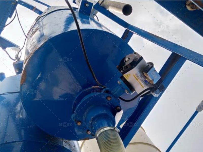 weighing system of mobile concrete batching plant