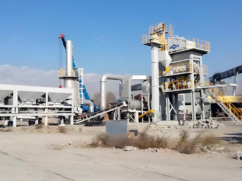160 tph mobile asphalt batching plant