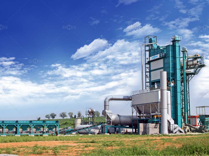 240 tph stationary asphalt batching plant