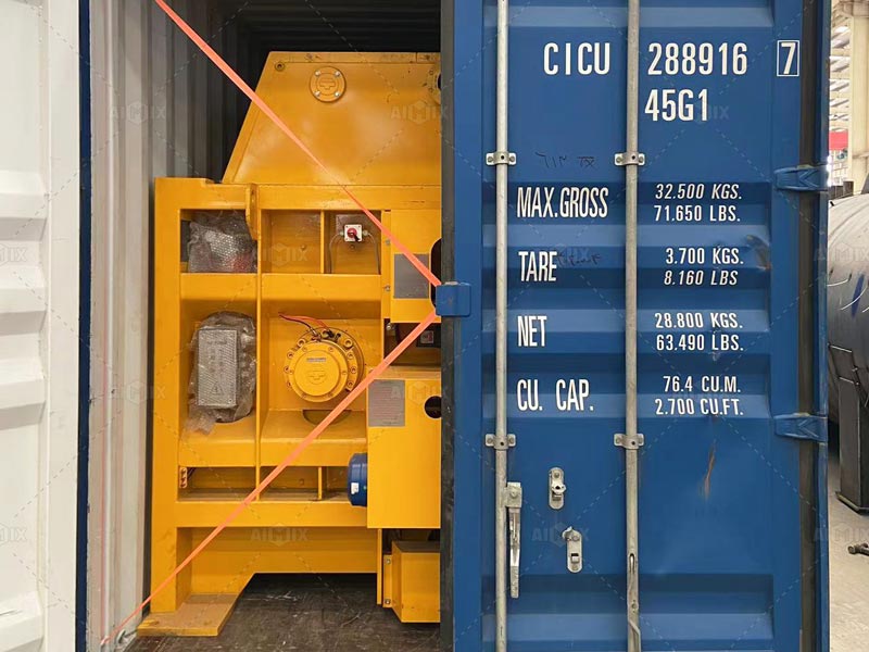 Pre-Shipment Preparation AJ-90 Concrete Batching Plant Armenia