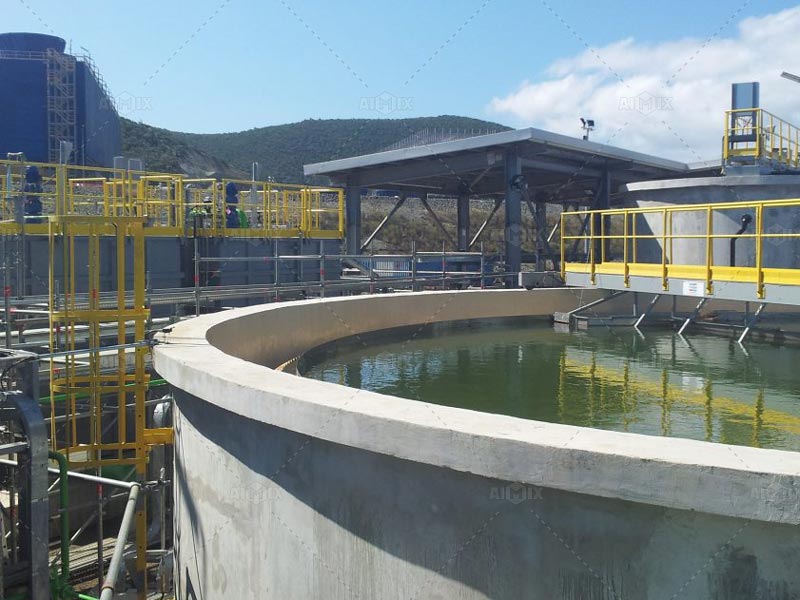 Wastewater Treatment and Reuse with concrete batching plant