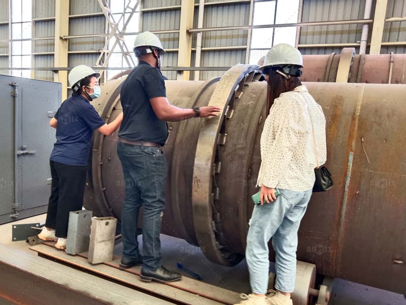 visit the asphalt plant producing process
