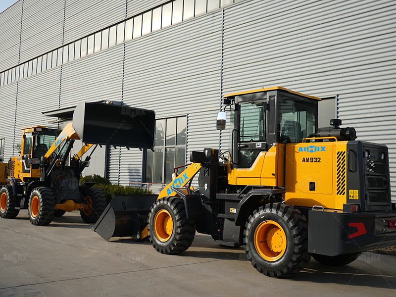 wheel loader machines in AIMIX