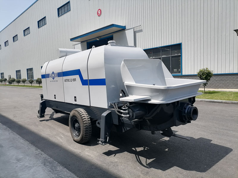trailer concrete pump
