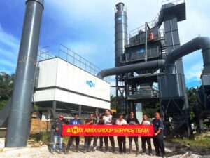 120 tph stationary asphalt plant in Malaysia