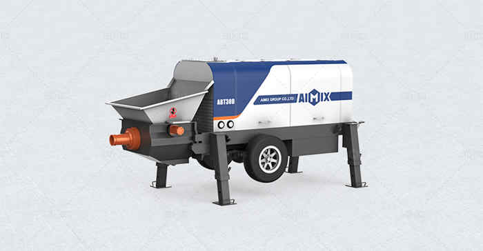 30 cubic meters per hour Concrete Trailer Pump