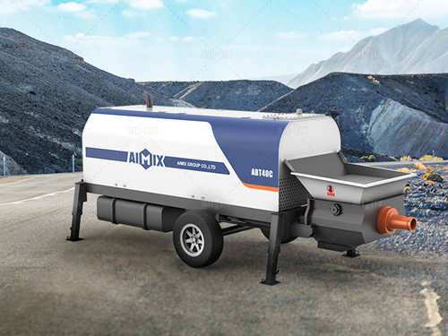 40C Concrete Trailer Pump