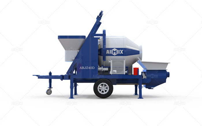 ABJZ40D Electric Concrete Mixer Pump