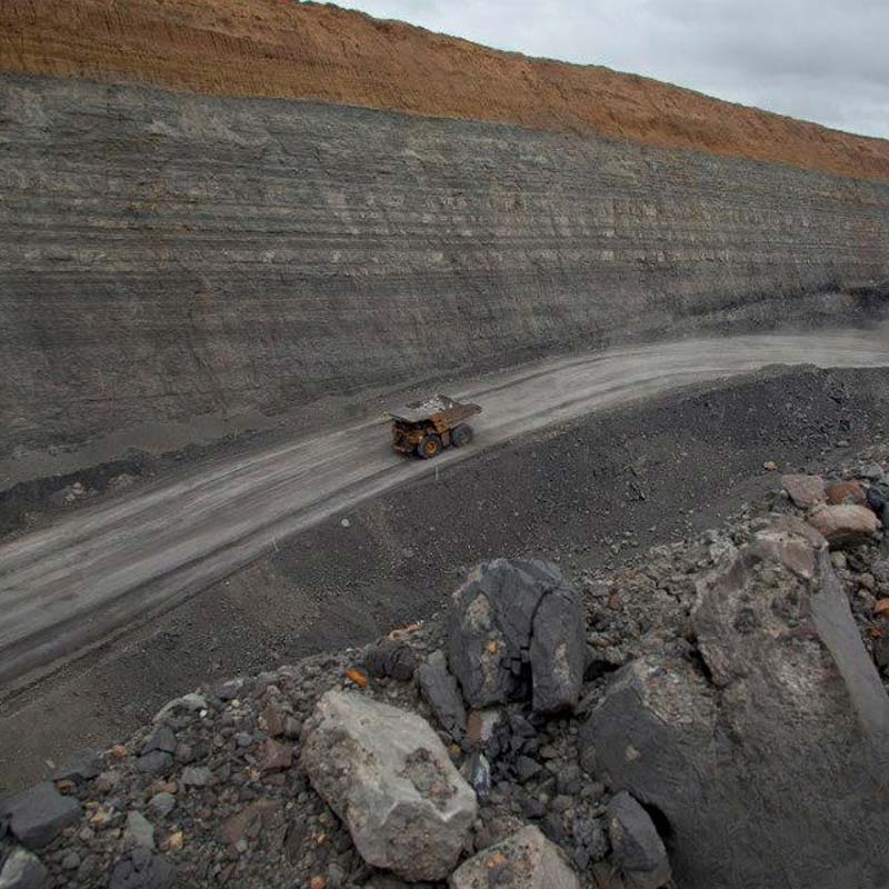 Build roads for Crushing Plant Set up