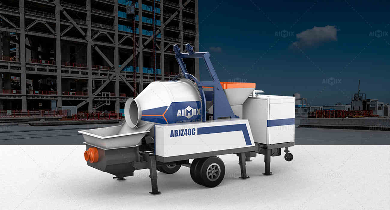 Diesel Concrete Mixer Pump