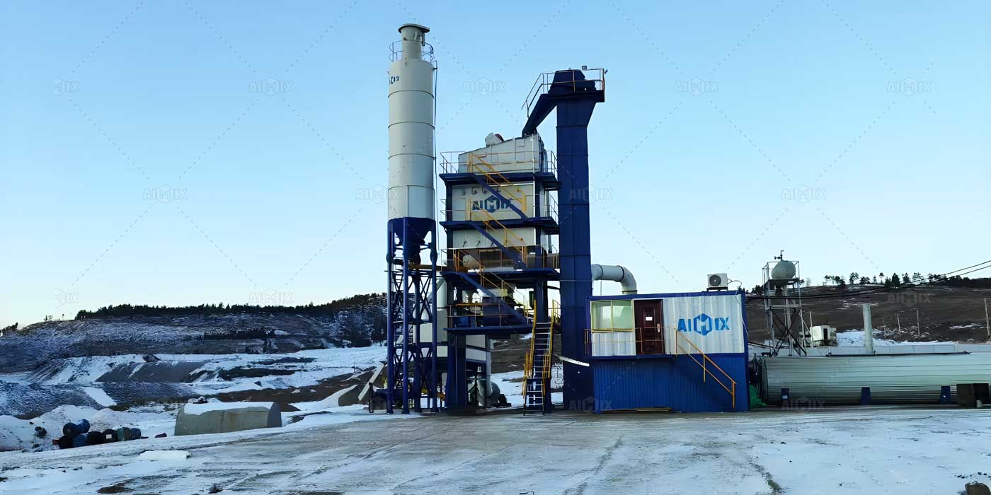 asphalt batch mix plant for sale in Russia