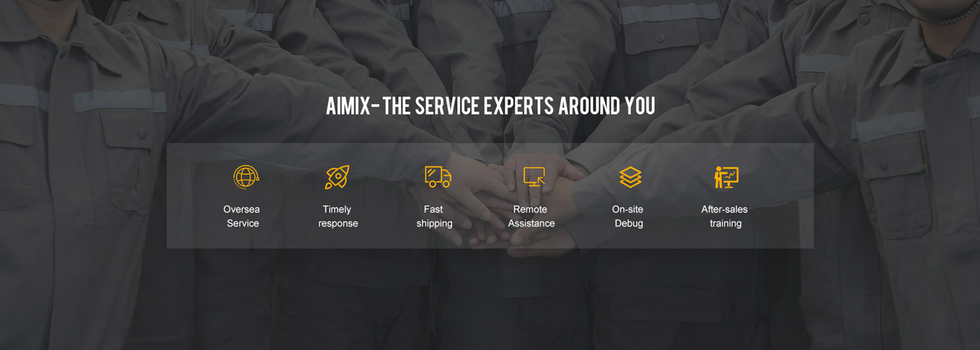 asphalt plant service in AIMIX