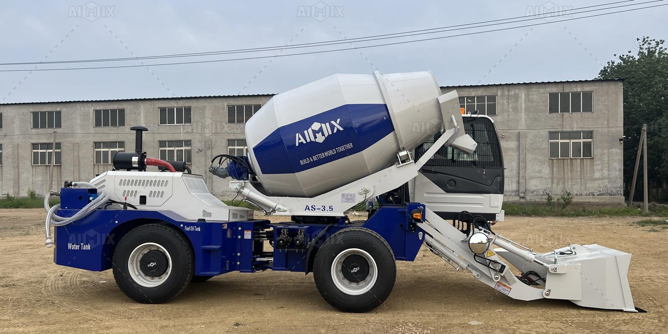 Aimix AS 3.5 Self Loading Mixer Testing