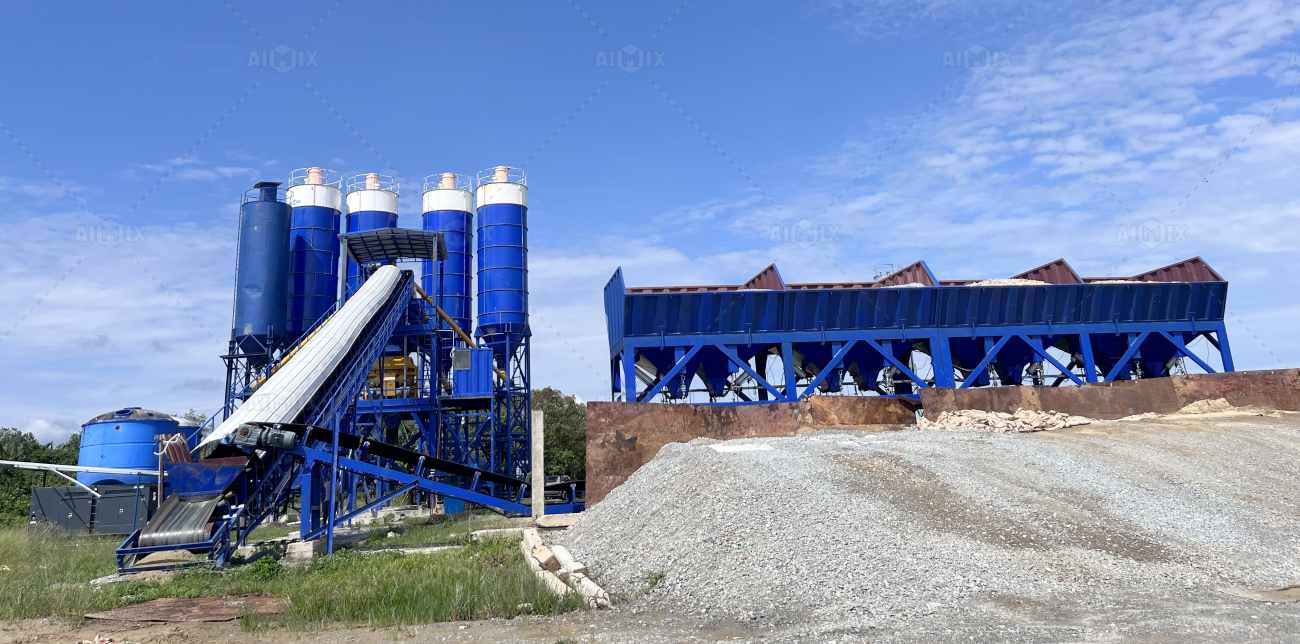 features of AJ180 batch plant for Malaysia