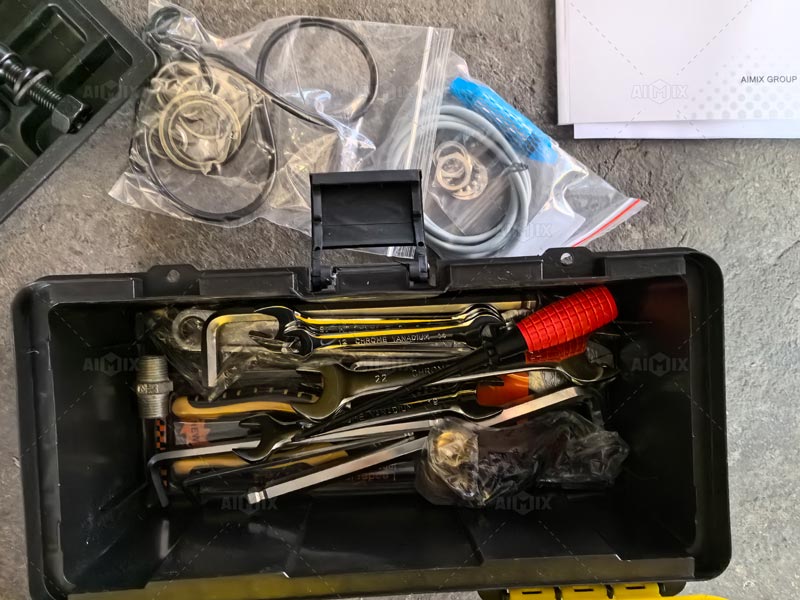 Pequeños componentes de la reparación de bombas de hormigón