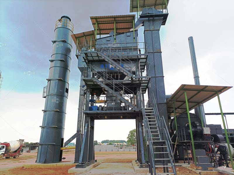 80 ton stationary asphalt plant South Africa
