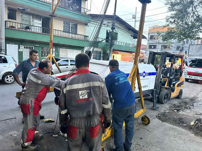 ABT40D Concrete Pump in Colombia