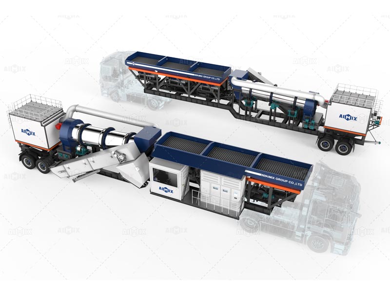 integrated mobile asphalt mixer plant for sale in Nigeria