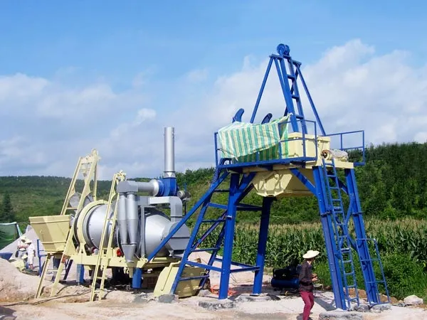 ALYJ20 simple mobile bitumen plant in UAE