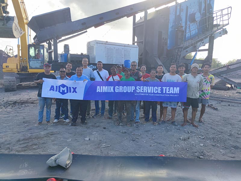 After-sales Service for Mobile Stone Crusher Business in Philippines