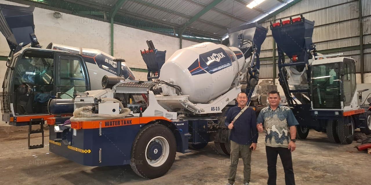 Aimix high quality self loading mixers in stock