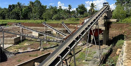 Jaw crusher Indonesia to Crush Granite for Aggregate Production