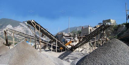 Jaw Crusher Machine Processing Limestone for Powder