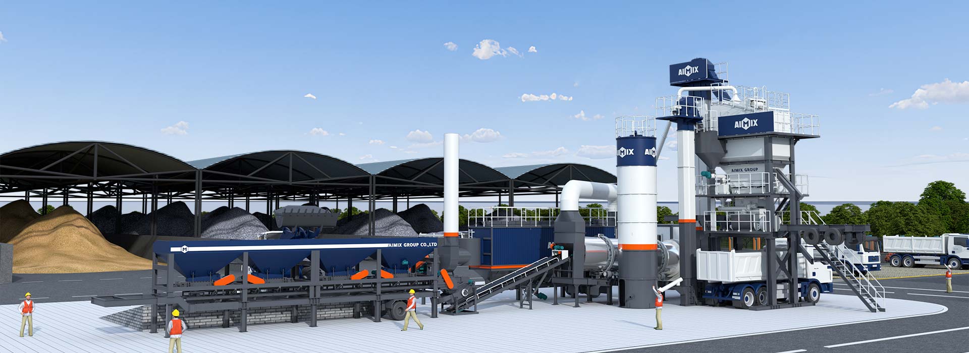 mobile asphalt batch plant in UAE