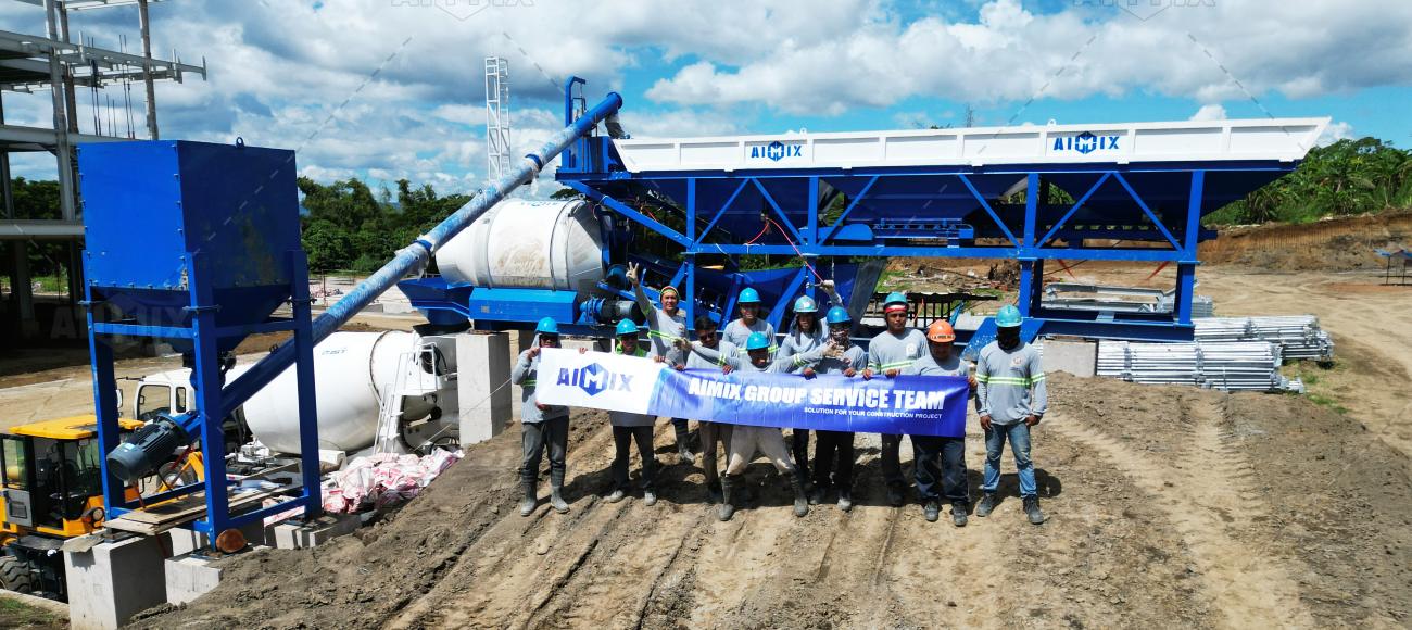 AJZY30 drum type batch plant for sale in Philippines