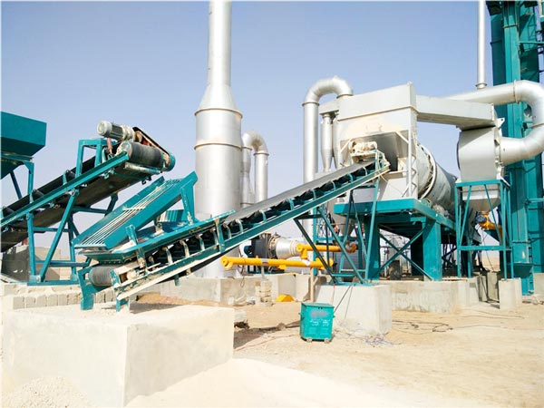 Karachi 120t drum type asphalt plant