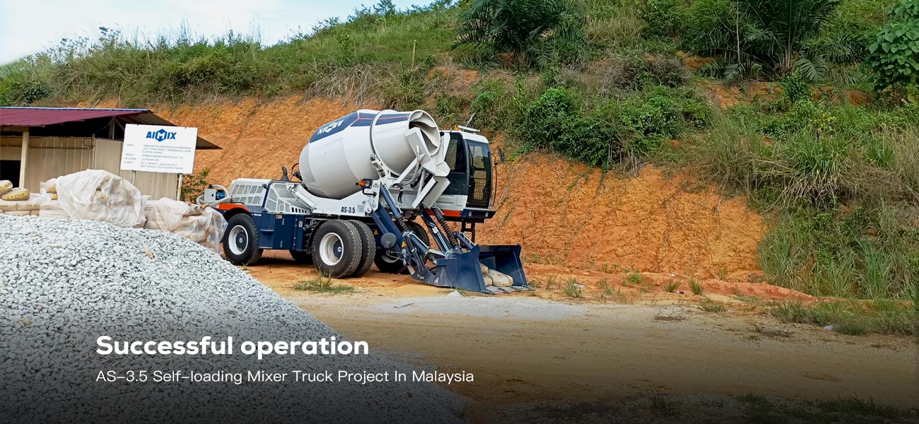 portable concrete mixers run successfully in Malaysia