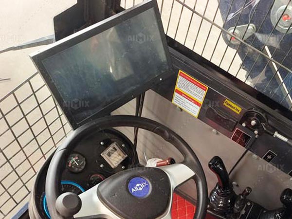 13.5 inch touch screen of concrete mixer