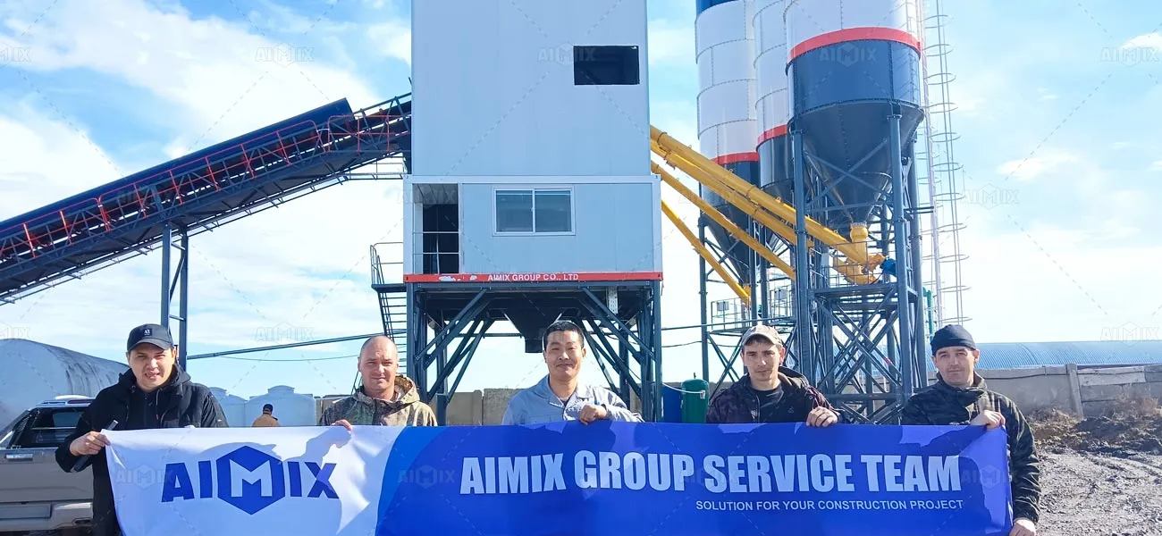 Aimix plant shaping future of construction