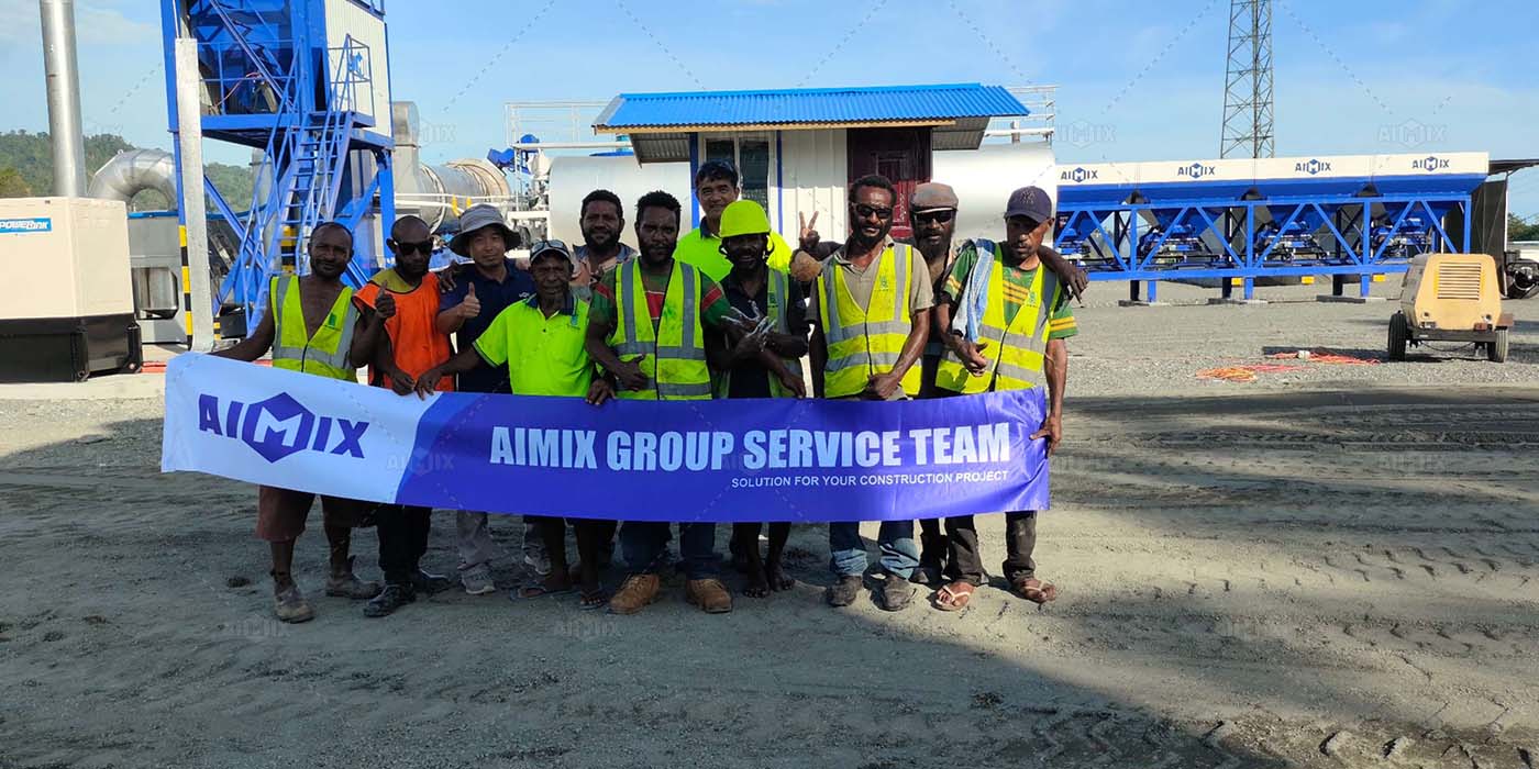 Mobile asphalt drum mixing plant for sale in Papua New Guinea