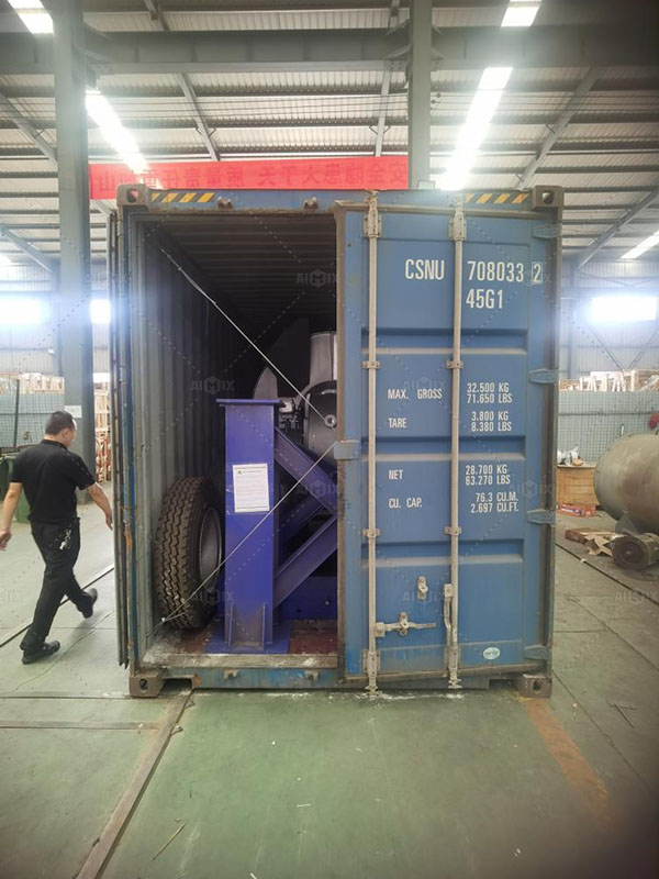 mobile drum mix plant delivery