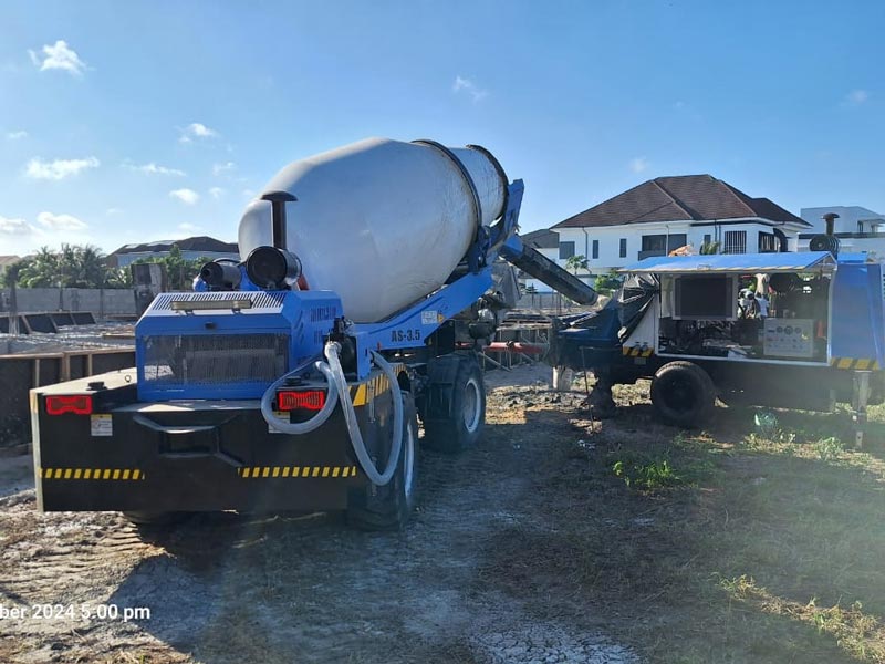 AS-3.5 concrete mixer for Hospital Construction