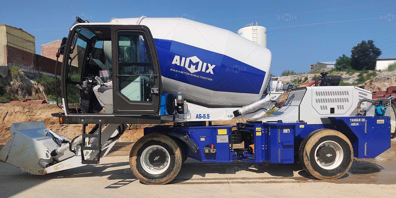 AS-5.5 concrete mixer for sale