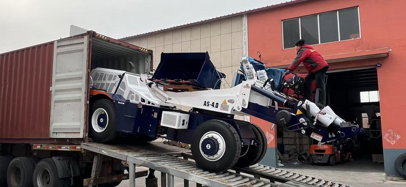 Aimix concrete mixer fast delivery to Tanzania