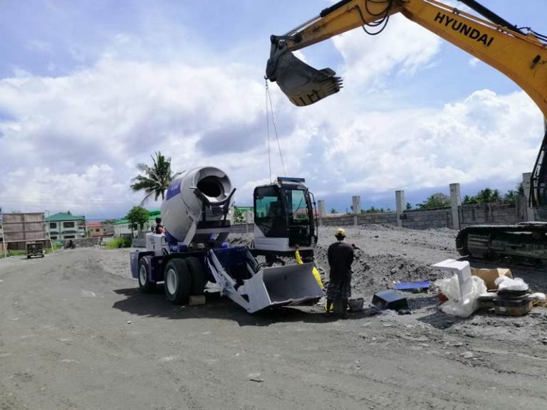 Finishing Installation of AS-3.5 Concrete Mixer Philippines