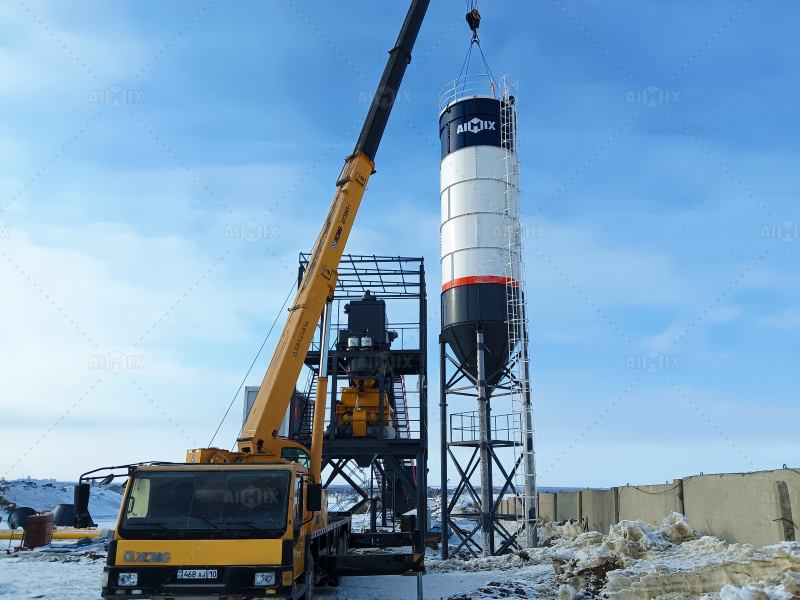 cement silos installation
