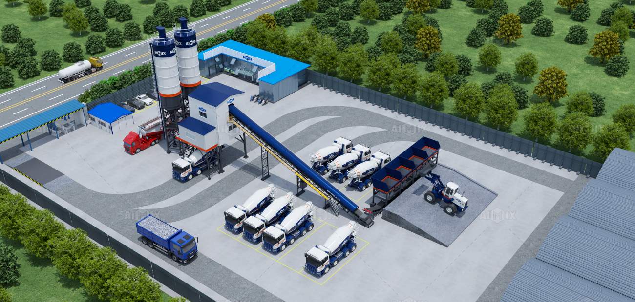 planning before batching plant setup