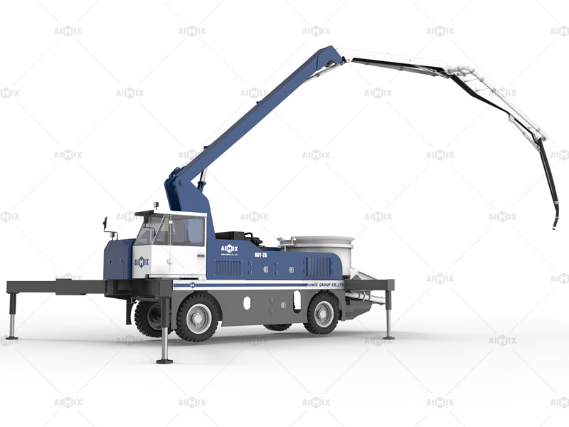 26m Wheel Chassis concrete pump in UAE for sale