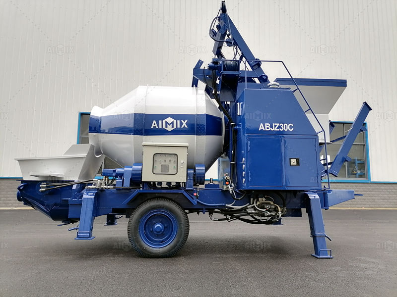 ABJZ30C Drum Mixer Concrete Pump for sale in UAE
