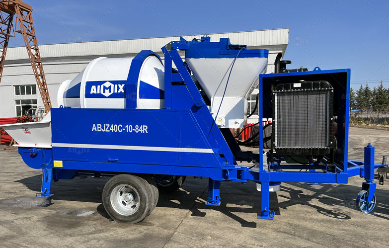 ABJZ40C concrete pump and mixer machine for sale in UAE