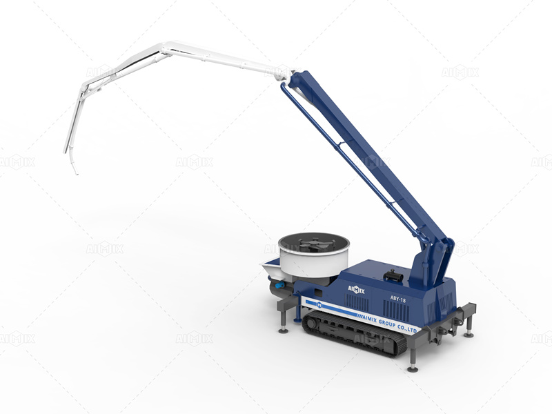 AMY18 Crawler Chassis Mobile Concrete Pump UAE