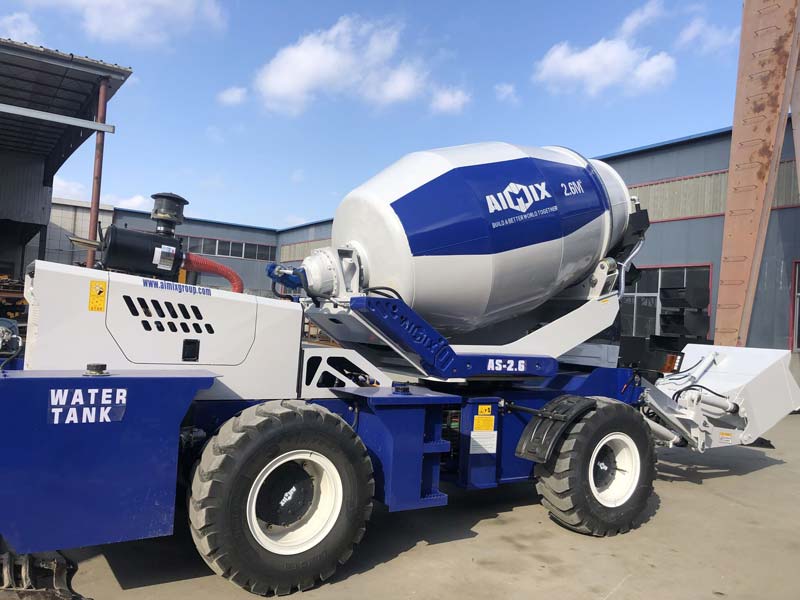 AS-2.6 mini concrete mixer in Philippines