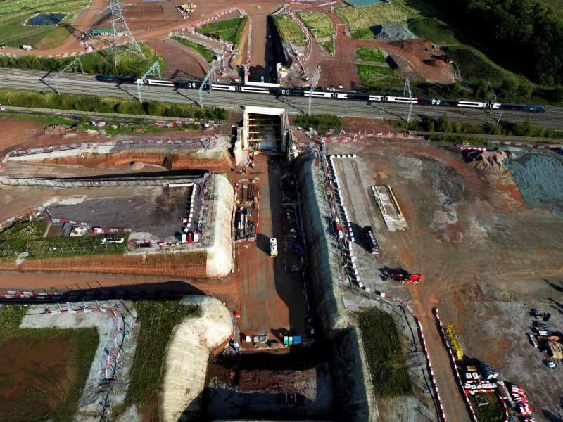 high speed 2 project in the UK