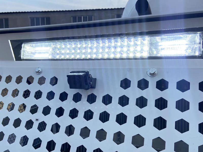 tail light of self loading concrete mixer