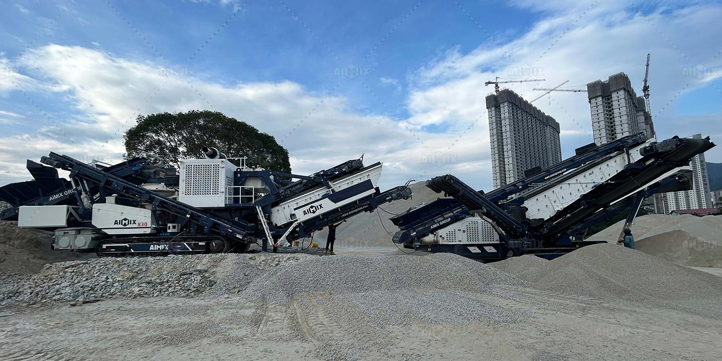 200tph Crawler Cone Crusher Equipment for Processing Cobblestones
