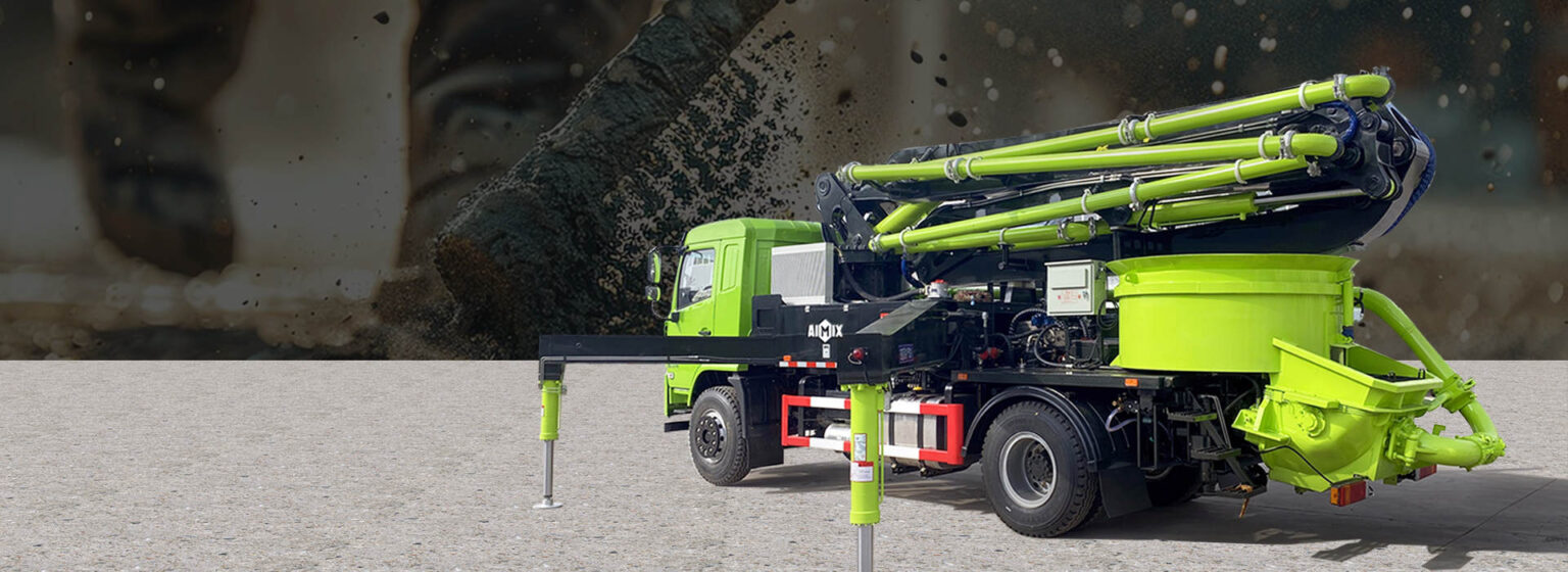 Concrete Boom Pump-Long Concrete Conveying Distance Solution